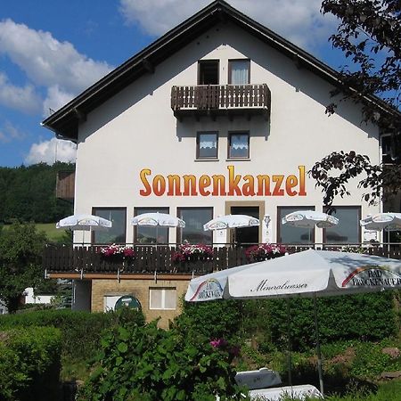 Café Pension Sonnenkanzel Staatsbad Brückenau Exterior foto